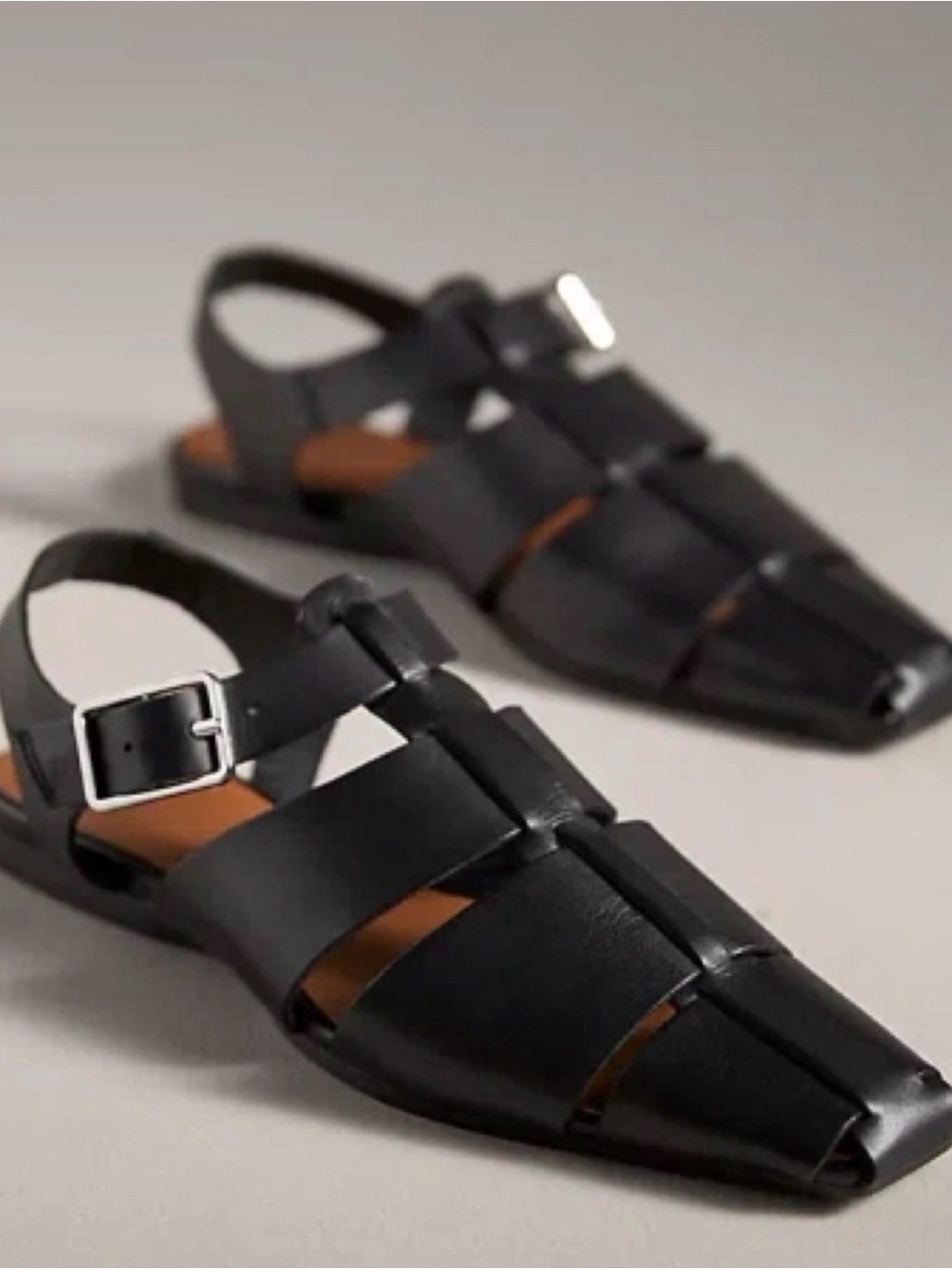 Vegabond Wioletta Fisherman Sandals Leather Slingback Flats